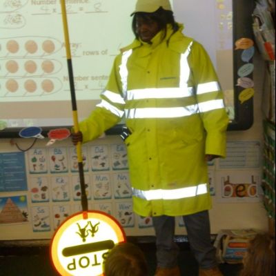 Paulette - Our Lolliop Lady in Class 1_2R